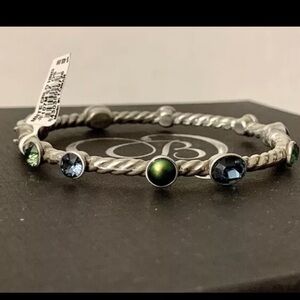 Brighton Monte Carlo Hinged Bangle Bracelet